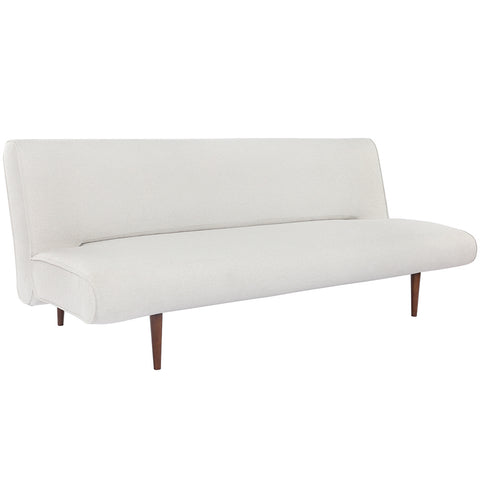 Livingandhome 3 Seater Upholstered Sofa Bed Sofa Couch with Wood Legs, JM2201