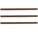 Livingandhome 3 Pcs Garden Fence PVC Privacy Screen Panel Slat Strips Fixing Clip 1 M, LG0020