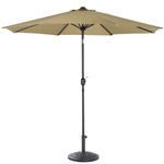 Patio Umbrella Large 3M Traditional Parasol with Decorative Base, LG0444LG0883