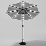 Outdoor Solar 24 LED Lights Patio with Crank for Patio Market with Base, LG0924LG0882