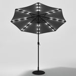 Outdoor Solar 24 LED Lights Patio with Crank for Patio Market with Base, LG0925LG0454