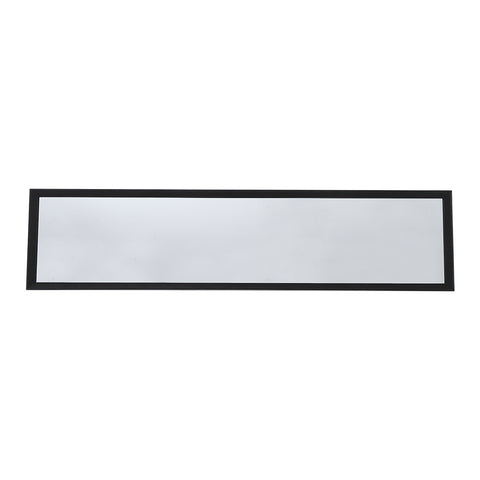 Livingandhome Rectangle Wood Full Length Mirror Wall Mirror, WF0037