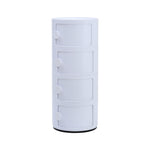 Livingandhome Round Multi-tiered Drawer Storage Unit Organizer, ZH1271