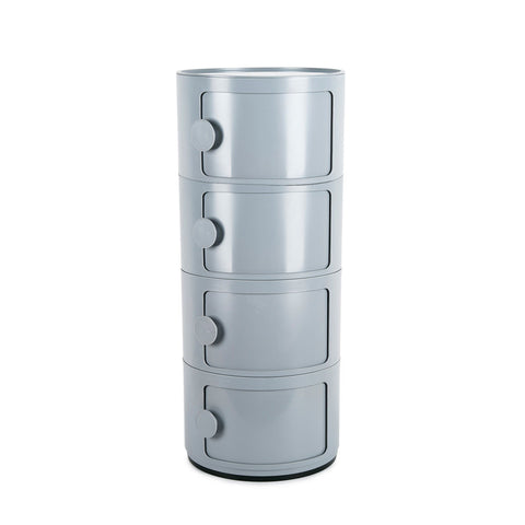 Livingandhome Round Multi-tiered Drawer Storage Unit Organizer, ZH1272