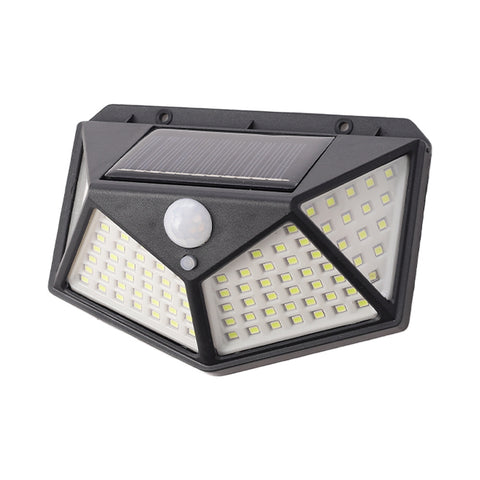 Livingandhome Outdoor Solar LED Security Light with Motion Sensor, SW0490