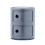 Livingandhome Cylindrical Multi-Tiered Plastic Storage Drawer Unit, ZH1234