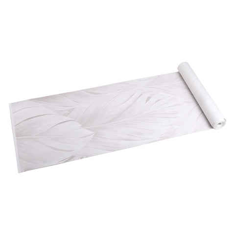 Livingandhome Luxury 3D Feather Pattern Non-woven Wallpaper 300x200cm, SW0467
