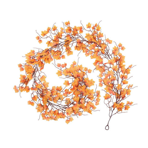 Autumn Artificial Maple Leaf Garland Home Decoration, HF1000