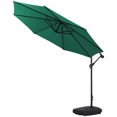 Outdoor Large 3M Cantilever Parasol with Fillable Base, LG0436LG0534