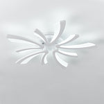 Livingandhome Unique V-Shaped LED Semi Flush Ceiling Light, LG0703