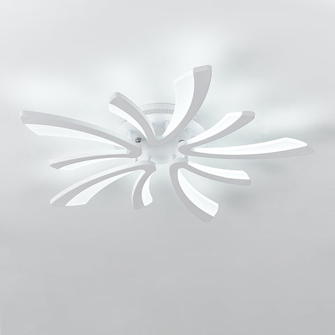 Livingandhome Unique V-Shaped LED Semi Flush Ceiling Light, LG0703