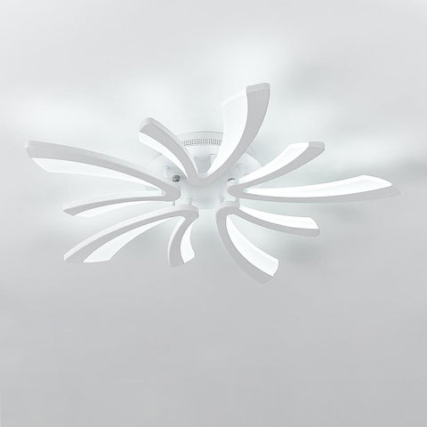 Livingandhome Unique V-Shaped LED Semi Flush Ceiling Light, LG0704