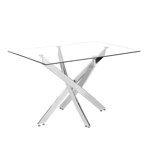 Livingandhome Stylish Tempered Glass Coffee Table, ZH0302ZH0303