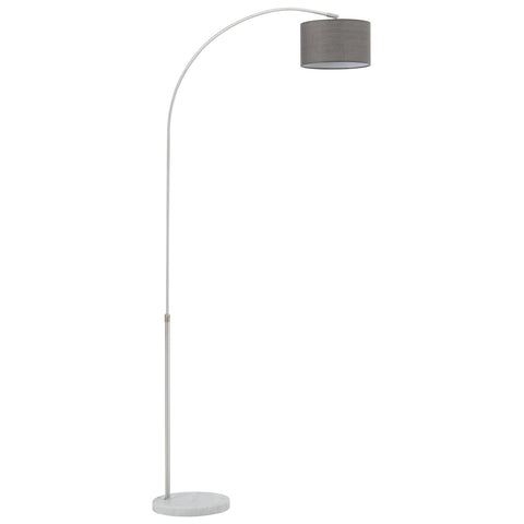 Arched Floor Lamp Marble Base with Shade, FI0230