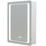 Livingandhome Smart Rectangle Wall Mounted LED Mirror Cabinet, JM0948