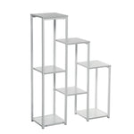 Tall 7-Tier Metal Flower Pot Holder Shelve Planter Rack, SP2636