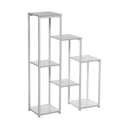 Tall 7-Tier Metal Flower Pot Holder Shelve Planter Rack, SP2636