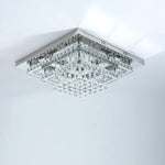 Modern Crystal LED Flush Mount Ceiling Light Fixture, LG0964
