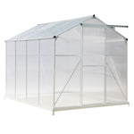 Aluminium Hobby Greenhouse with Base and Window Opening, PM0292PM0293