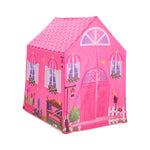 Livingandhome Girls Play Tent Pink Princess Castle Portable Playhouse, WF0048