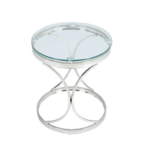 Round Modern Home Decor Coffee End Table for Living Room, ZH0904