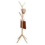 Freestanding Wooden Coat Hat Stand Hanger 8 Hooks, SP2044