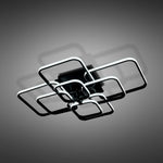 Livingandhome Contemporary LED Energy-efficient Light-adjusted Semi Flush Ceiling Light, LG0854