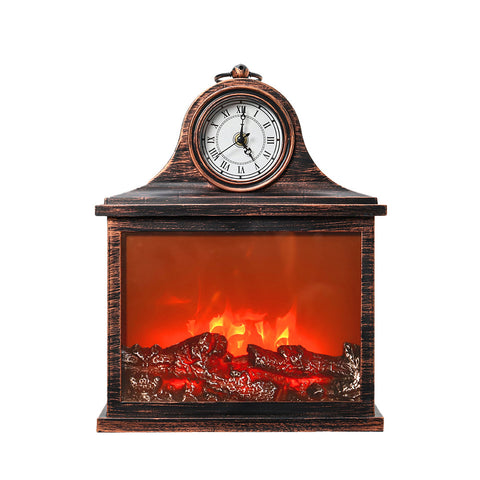 LED Fireplace Lantern Fire Flame Light Home Decor, SC0103