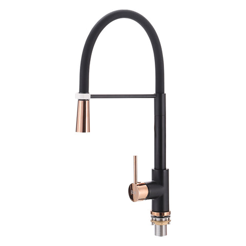 Livingandhome Pull Down Single Lever Mono Kitchen Tap, DM0489