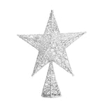 Wrought Iron Christmas Tree Topper Star Ornament Home Decor, SC0092