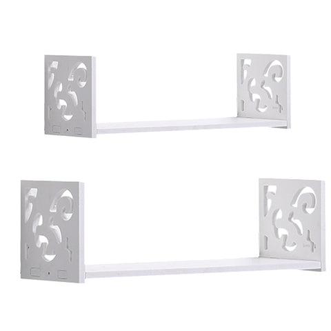 Modern Set of 2 U-Shaped Wall Floating Shelves, SP2431