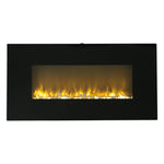 Modern Wall Mounted Electric Fireplace with Remote Control for Living Room, PM0975