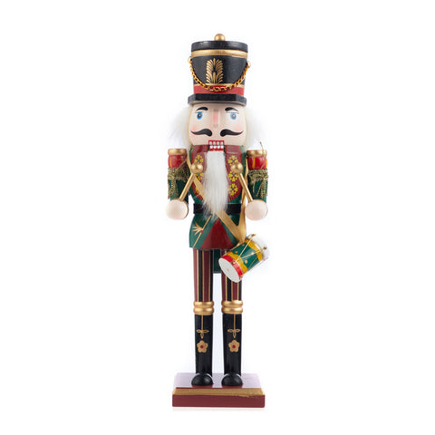 Livingandhome Wooden Nutcracker Soldier Figurine Christmas Ornament, CD0508