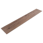 Livingandhome Rustic Lifelike Wood Grain Self-adhesive PVC Flooring, LG1012