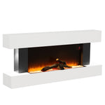 Wall-Mounted Electric Fireplace with Remote Control, PM0797