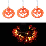 Livingandhome Halloween Smiley Pumpkin LED String Lights Party Decor, SW0316