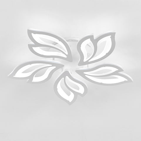 Livingandhome Petal-Shaped LED Energy-efficient Semi Flush Ceiling , LG0633