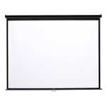 100" 4:3 Projector Screen with Manual Pull Down for Home Theater, AI0730