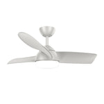 Livingandhome 107cm 3 Blade Ceiling Fan Light ABS Blades with Remote, DM0329